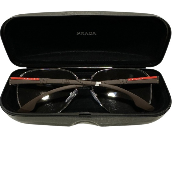 NEW ๐ฅ PRADA Sunglasses PS 54TS Lifestyle Linea Rossa NEW with Prada Case UNISEX - Picture 3 of 10